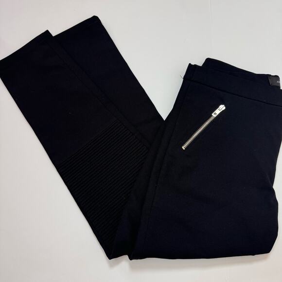JOSEPH Black Spark Gabardine Stretch Pant Size EU 38/ US SIZE 6 Medium Like New - Picture 4 of 6